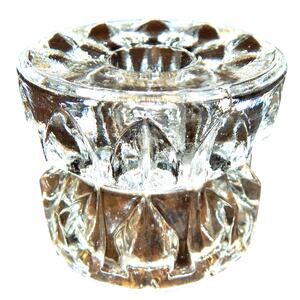 Vintage Lead Crystal Votive/Taper Candle Holder